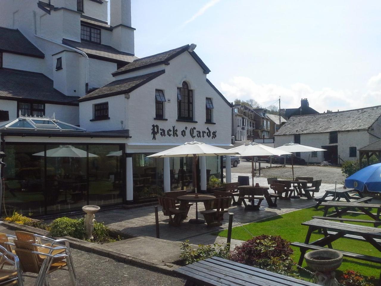 The Pack O' Cards Hotel Combe Martin Buitenkant foto